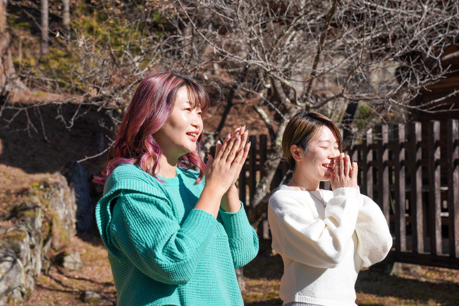 ヒーリングの時間を過ごす町田祐子